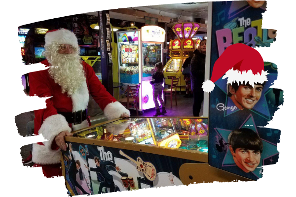 Christmas at the arcade