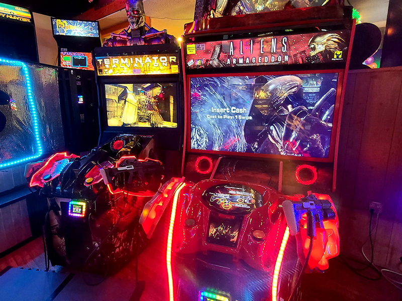 photo of arcade games