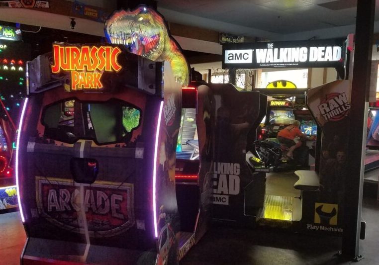 inside of an arcade